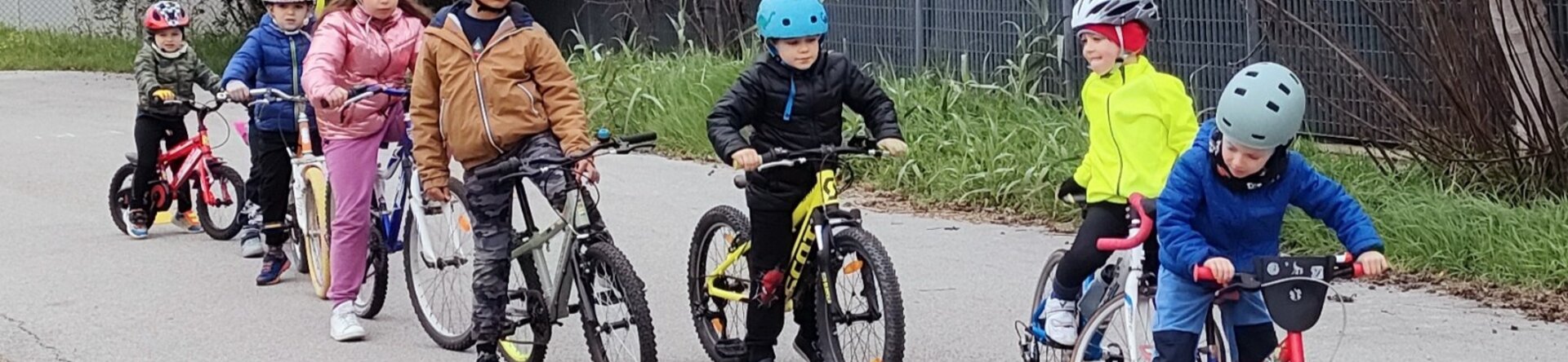 Tecnica di guida per giovani ciclisti